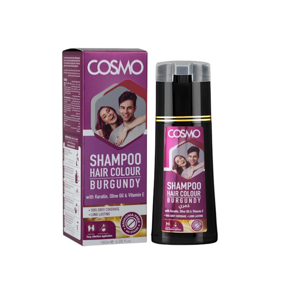 Shampoo Cosmo Hair Colour Burgundy 180ML