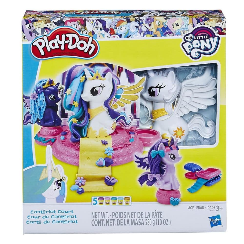 Mi Pony Little Play Doh Canterlot Court 5 Unidades