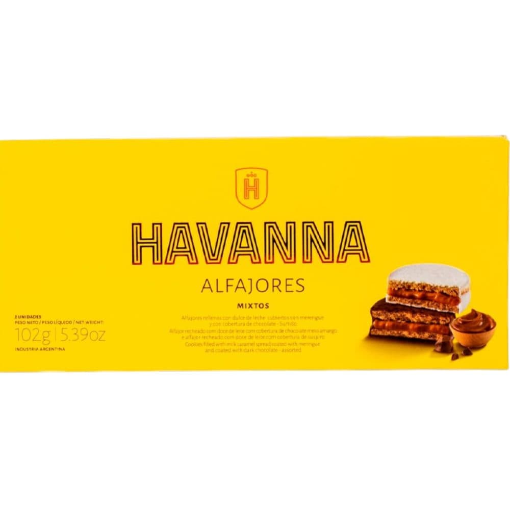 Alfajor Havanna Mixtos 102G