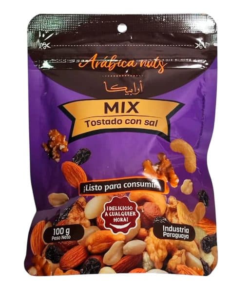 Mix Arabica Nuts Mani Tostado Sal 200G