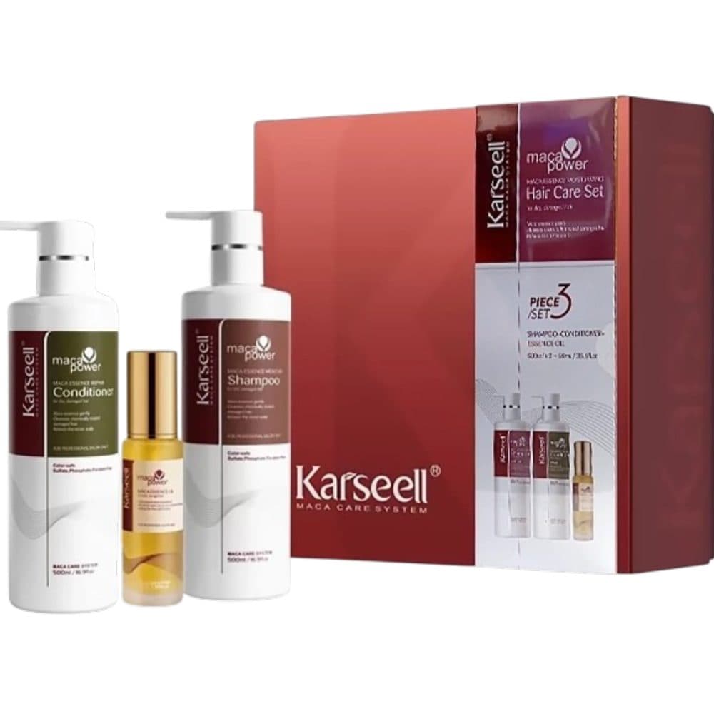 Kit Karseell Maca Power Essence Moist Shamp Cond 500ML