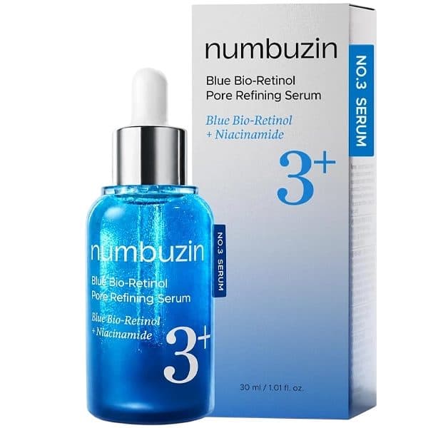 Serum Facial Numbuzin 3 Blue Bio Retinol Pore Refining 30ML