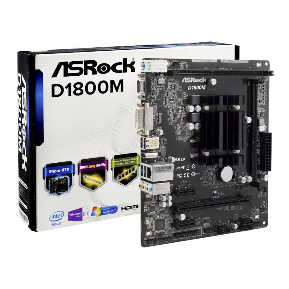 Intel Placa Madre Asrock Cpu Cpu On Board