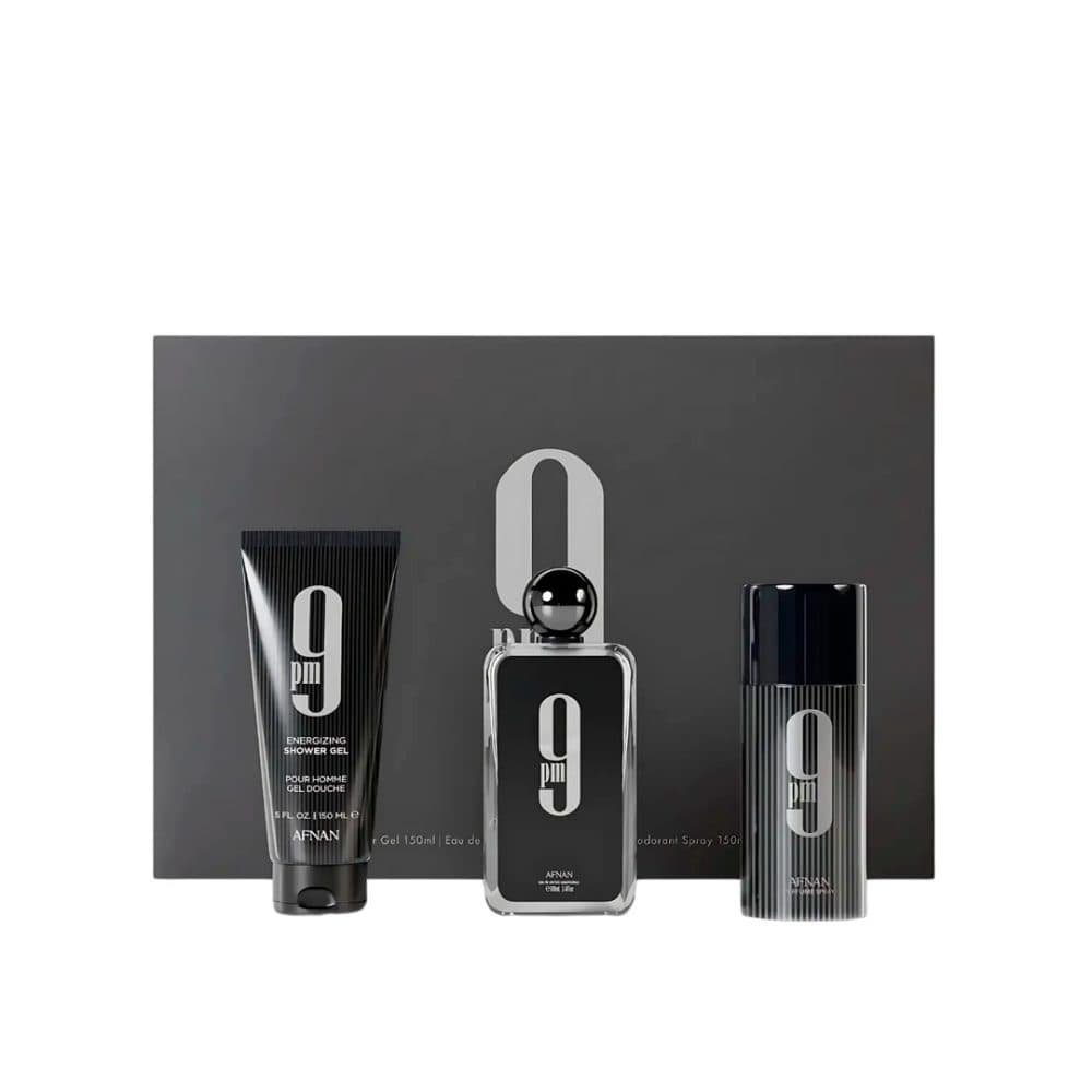 Afnan 9PM Kit Shower Gel Deo 100ML EDP