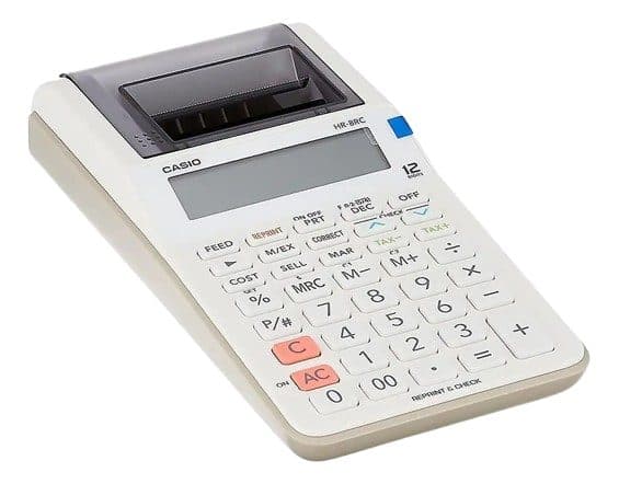 Calculadora Casio Bobina Pilla Fuente 6V