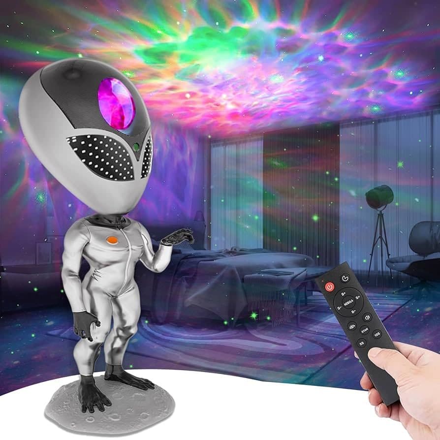 Abajur Projetor Alien Ka L8 Bluetooth