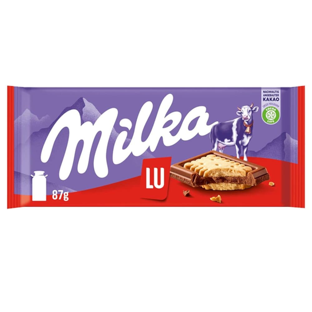 Chocolate Milka Lu Alpen Milch 87G