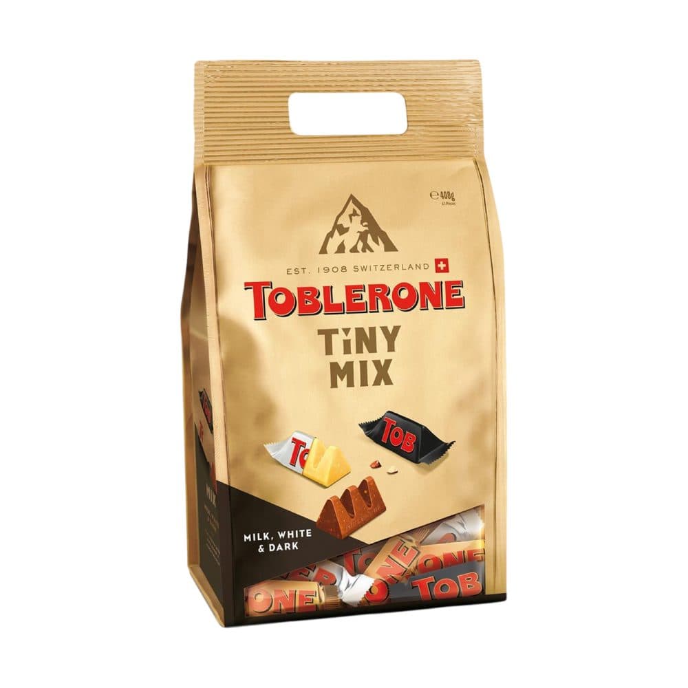 Chocolate Toblerone Tiny Mix Milk Dark 51PCS 408G