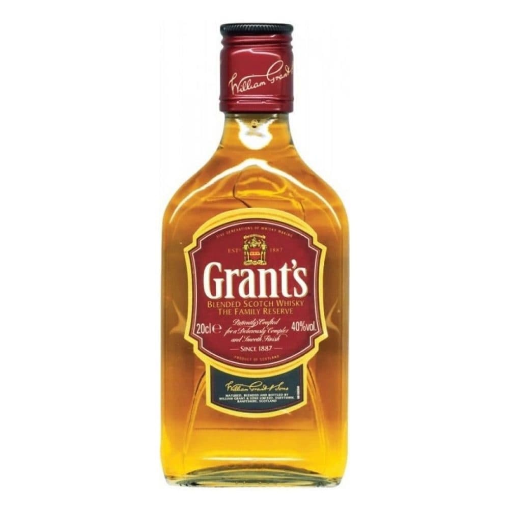 Whisky Grant 8 Anos Petaca 200ML