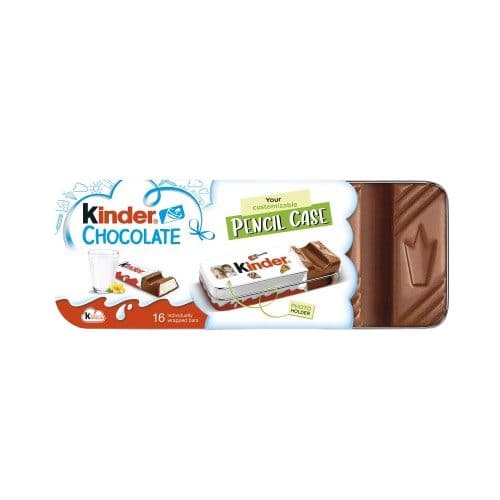 Chocolate Kinder Pencil Case Cx 16PCS
