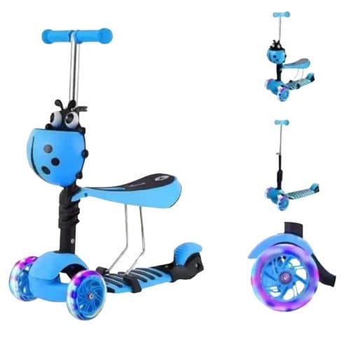 Patinete Infantil Scooter Colorido