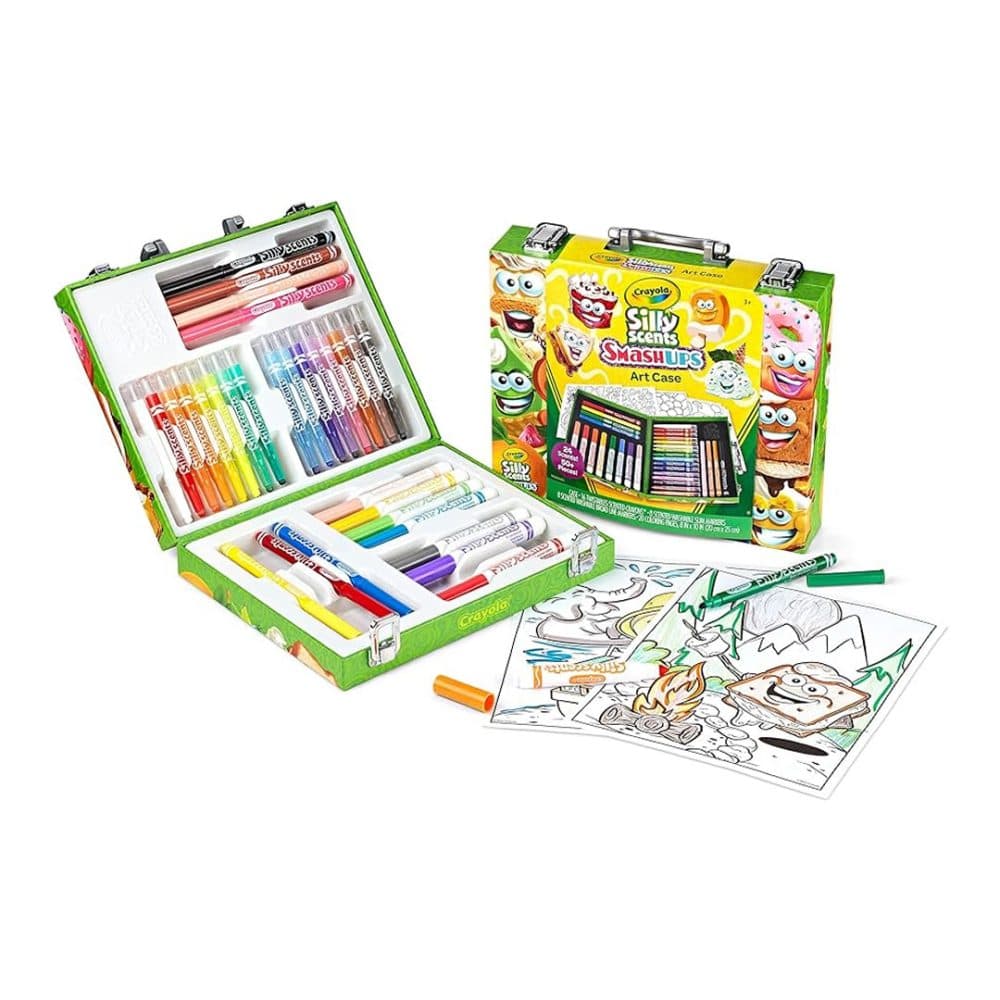 Estuche Artistico Inspirador De Crayola En Sally Scents 50 Piezas