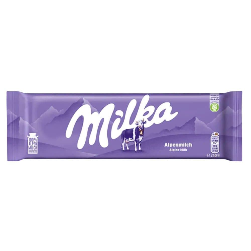 Chocolate Milka Alpine Milk Barra 250G