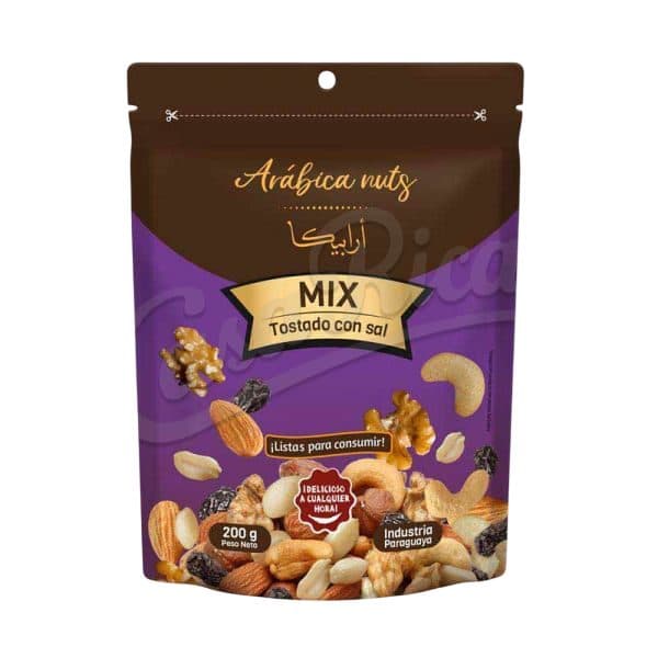 Mix Arabica Nuts Mix Tostado Sal 200G