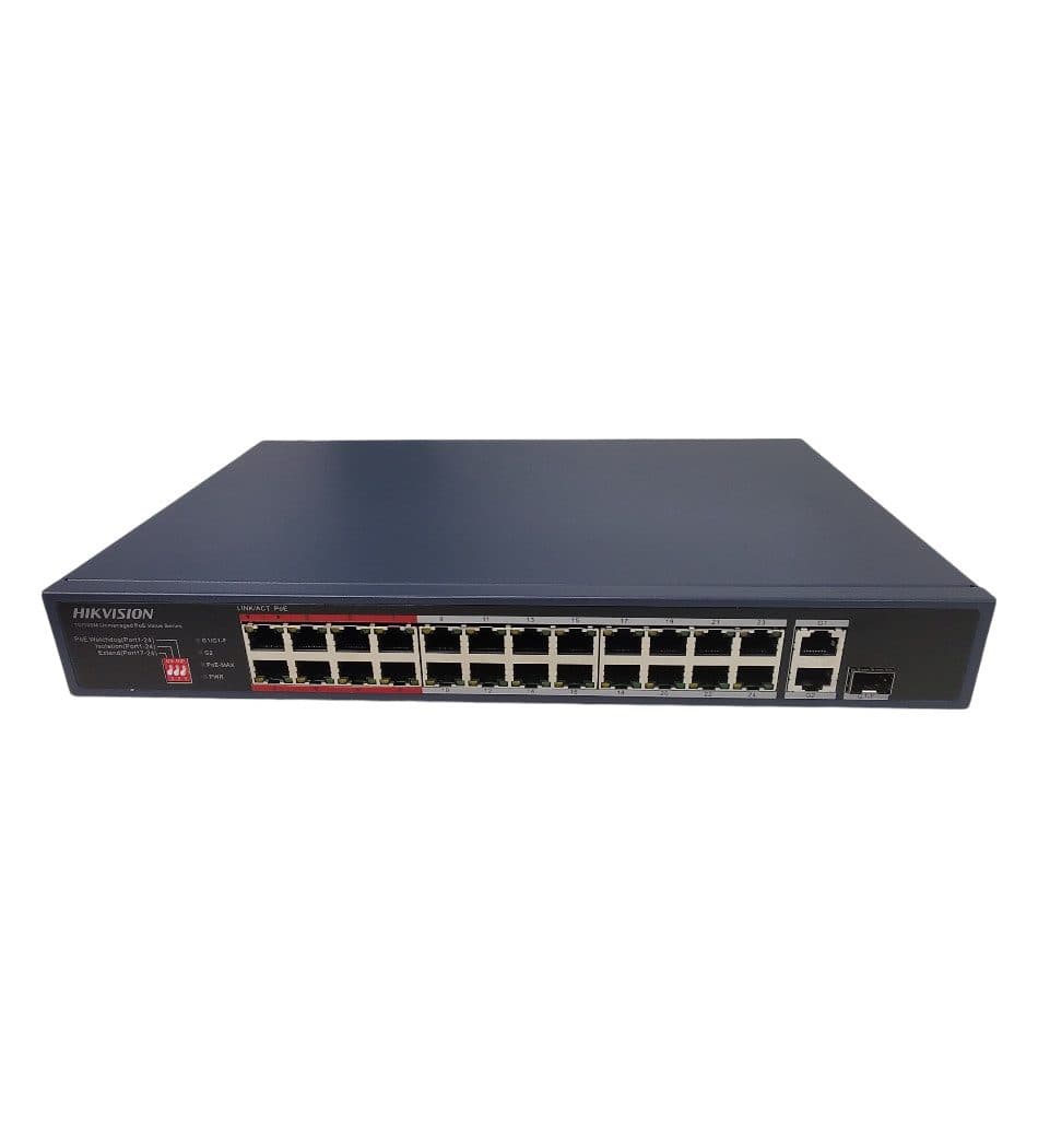 Nintendo Hub Switch 24P Hikvision 10 Poe