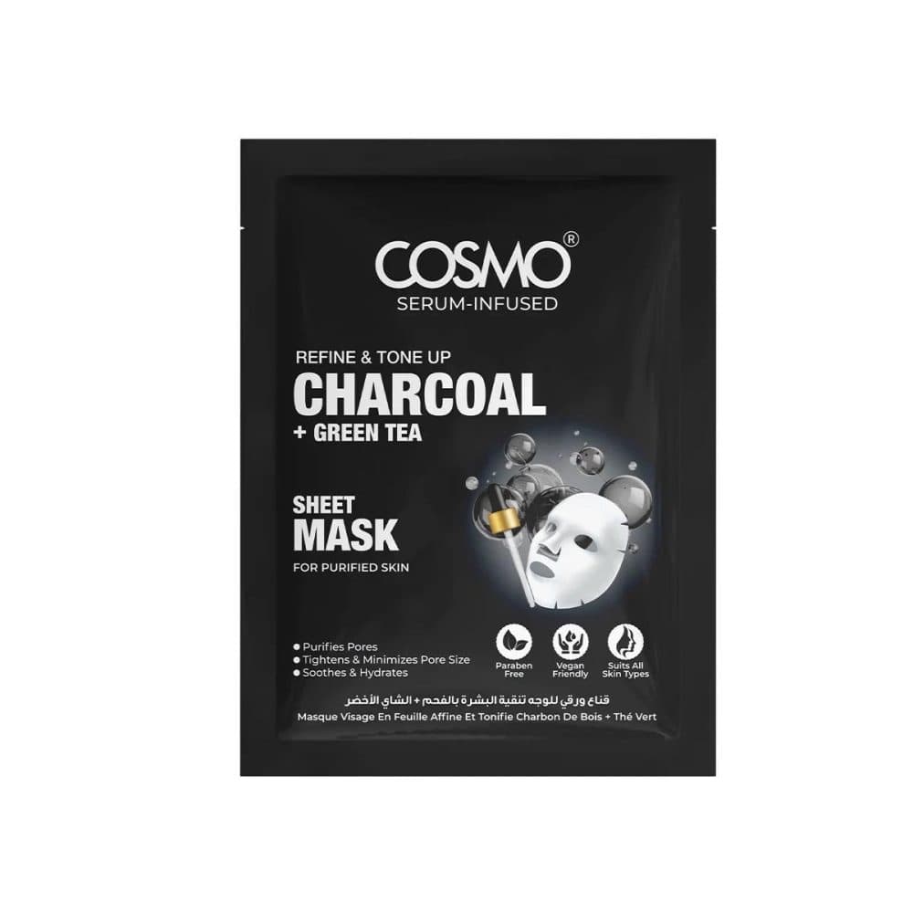 Mascara Facial Cosmo Refine Tone Charcoal Green Tea 20G