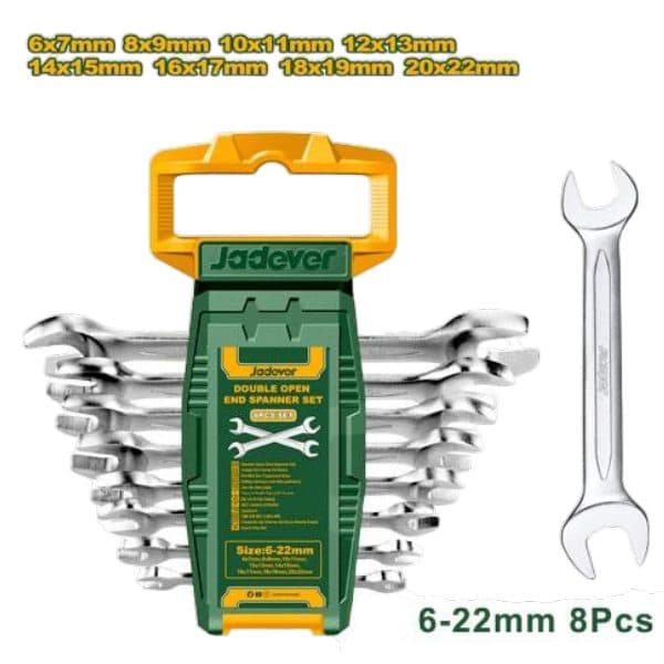 Ferr Chave Kit Jadever Doble 8PCS