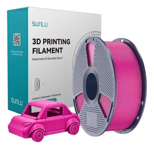 Filamento Impressora 3D Sunlu 3D Printer Petg Magenta