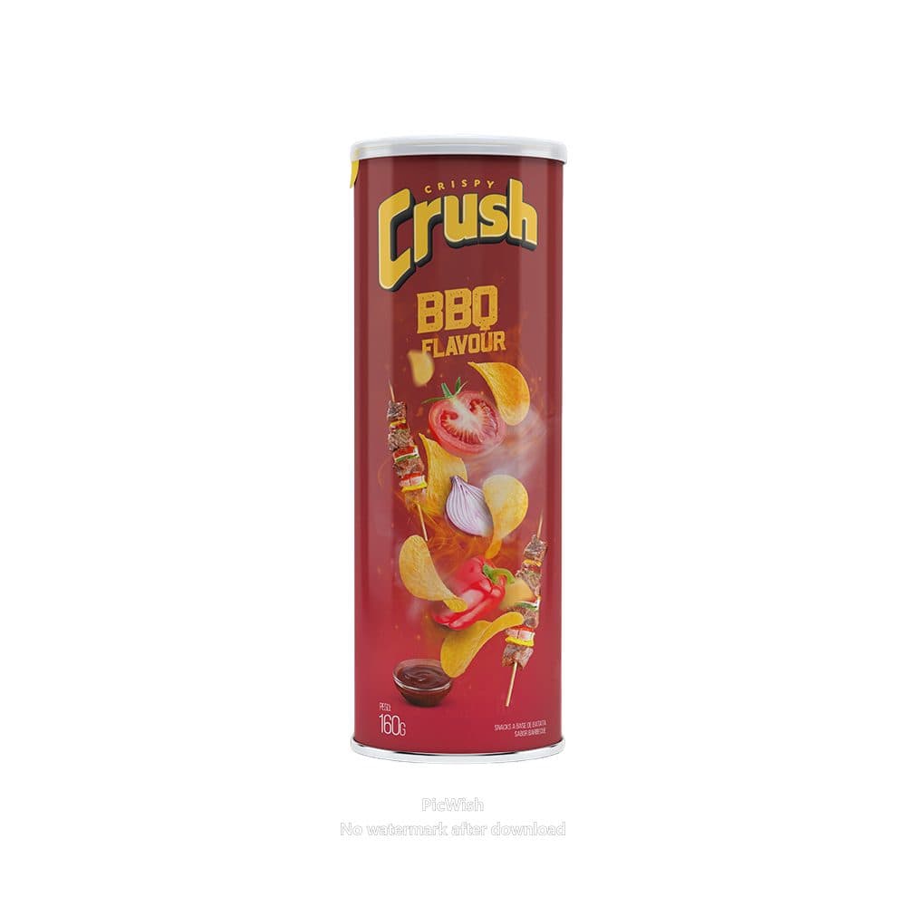 Batata Crispy Crush Bbq Flavour 100G