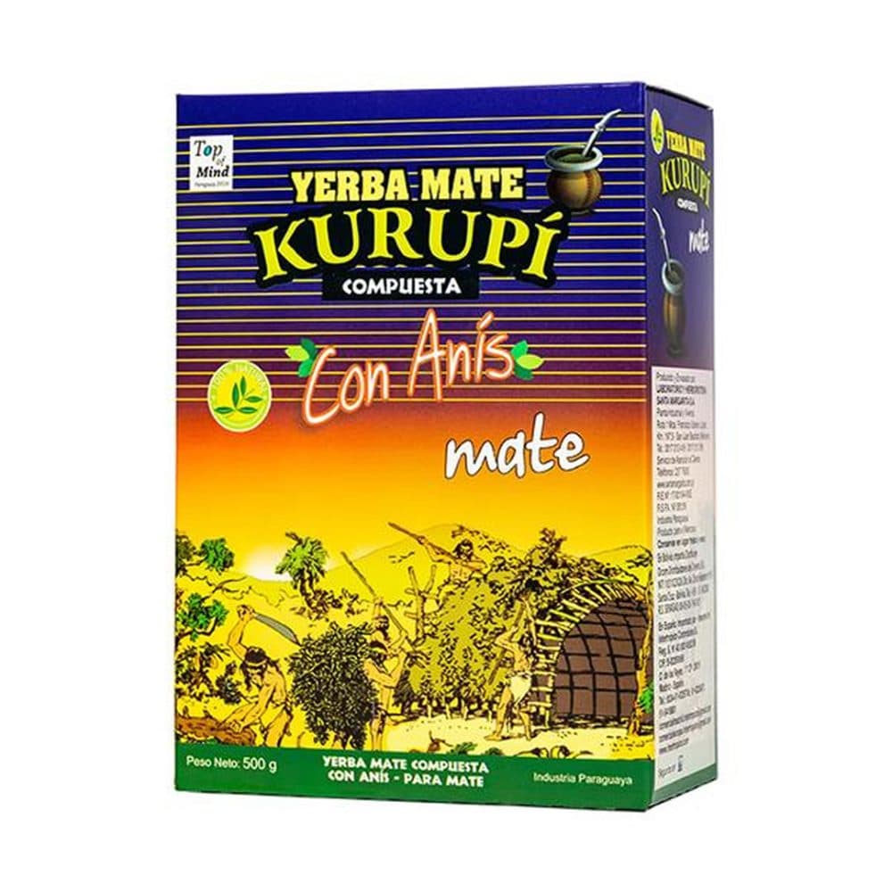 Yerba Mate Kurupi Anis