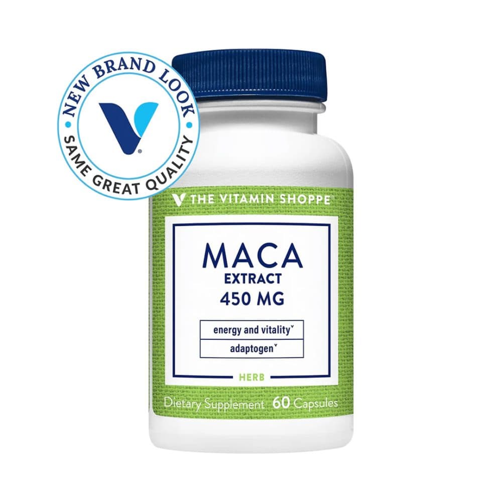 Vitamina Shoppe Maca Extract 60 Capsulas