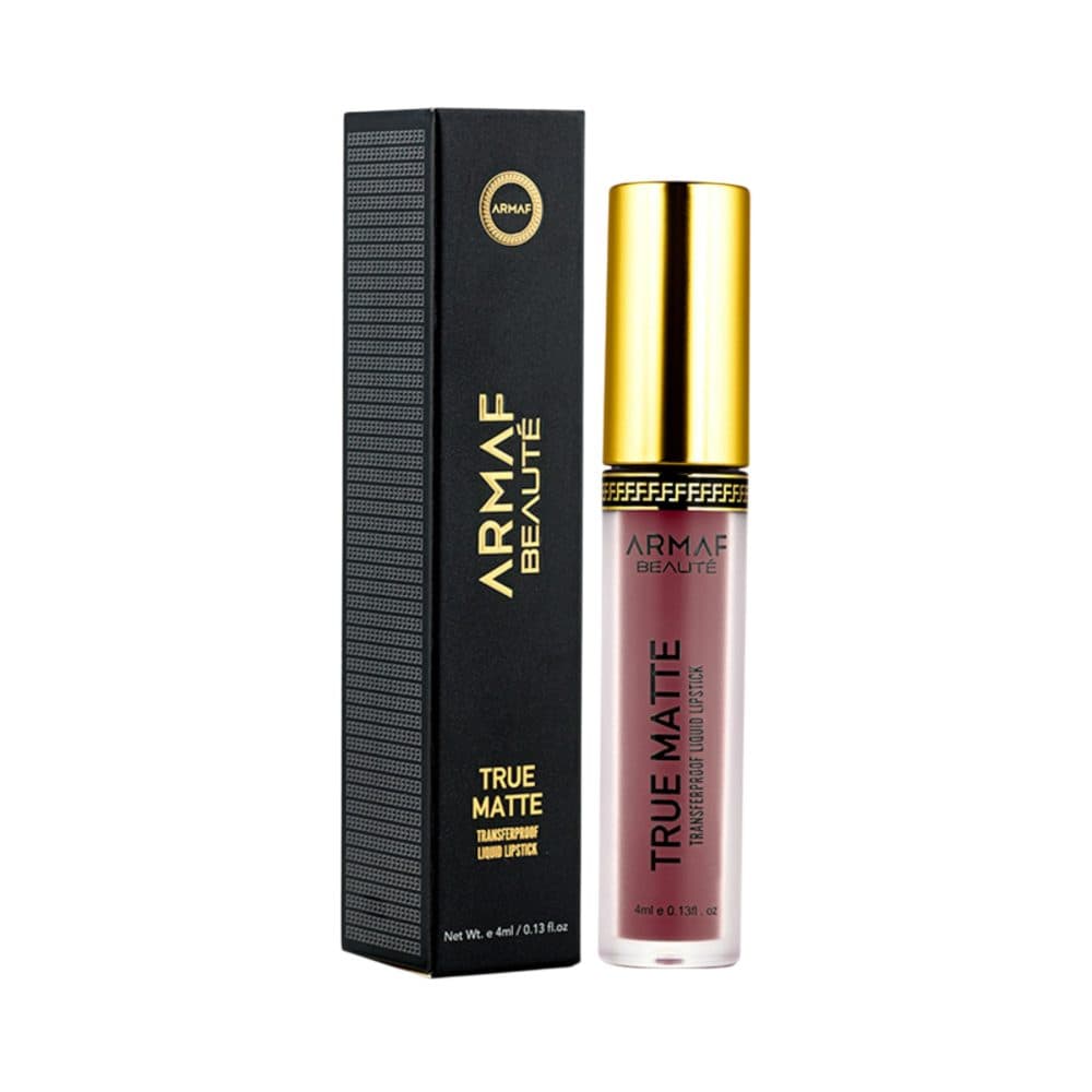 Gloss Armaf Beaute True Matte Transferpoof Liq Lipstick Le 01