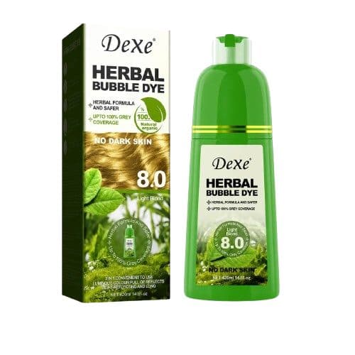 Shampoo Dexe Herbal Day Bubble Dye Light Blond 420ML