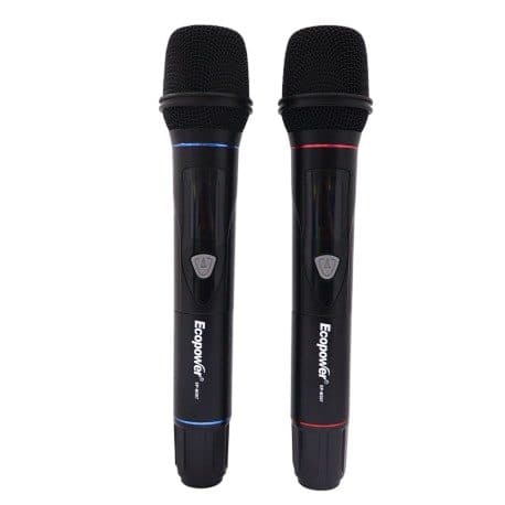 Kit Microfone Ecopower Wir Uhf