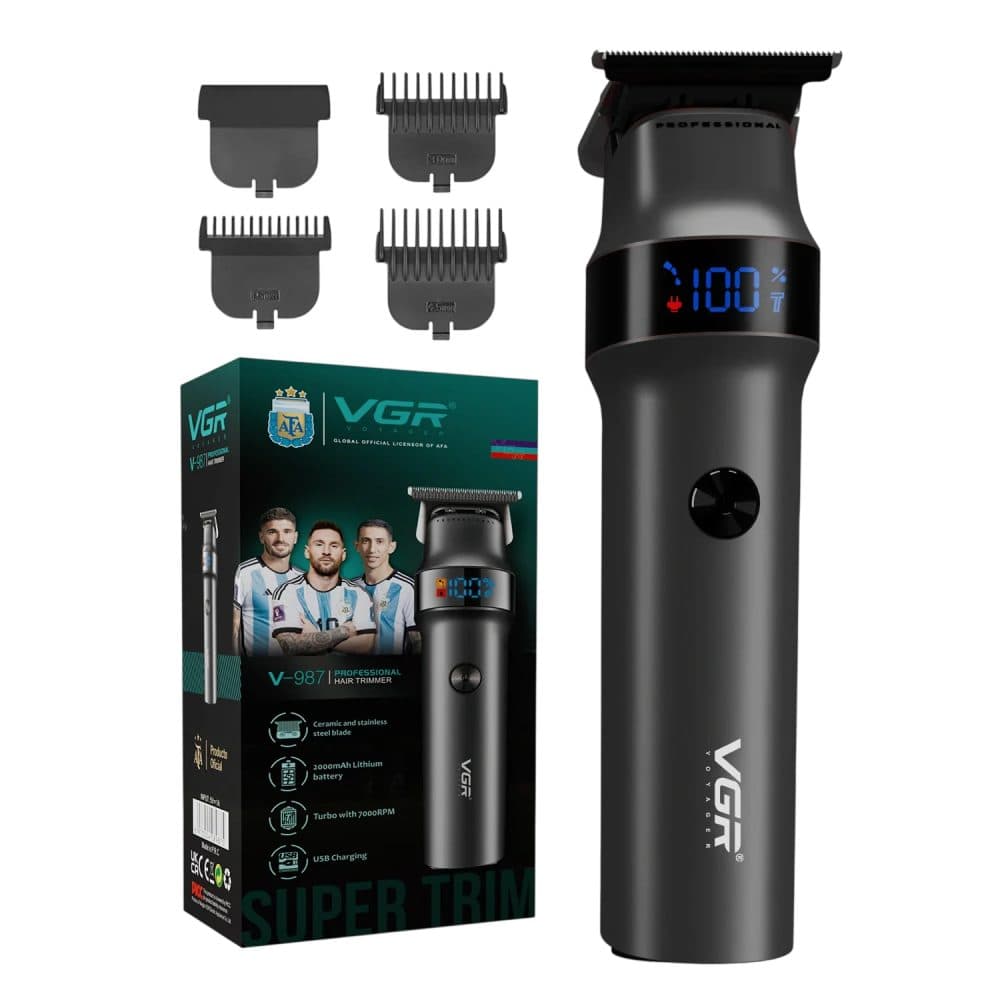 Aparador De Pelo Vgr 987 Black