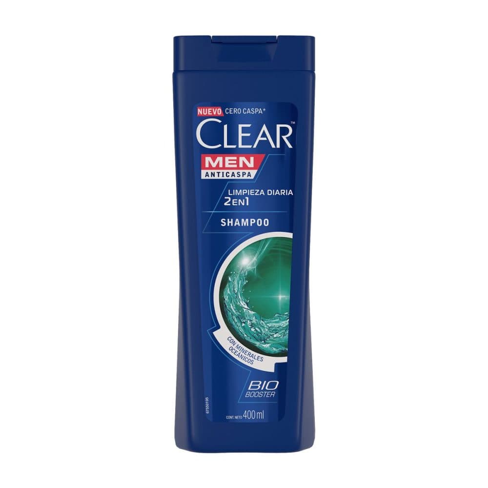Clear Shampoo Limpieza Diaria 400ML