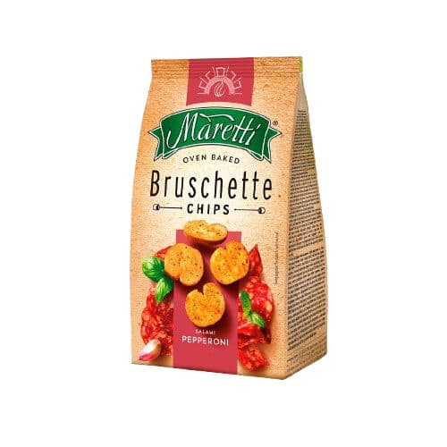 Tostada Bruschette Maretti Pepperoni