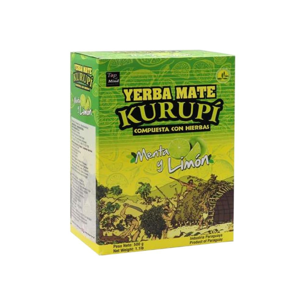 Yerba Mate Kurupi Menta Limon