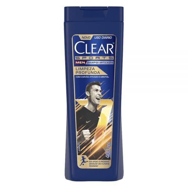 Clear Shampoo Antic Sports Pro 400ML
