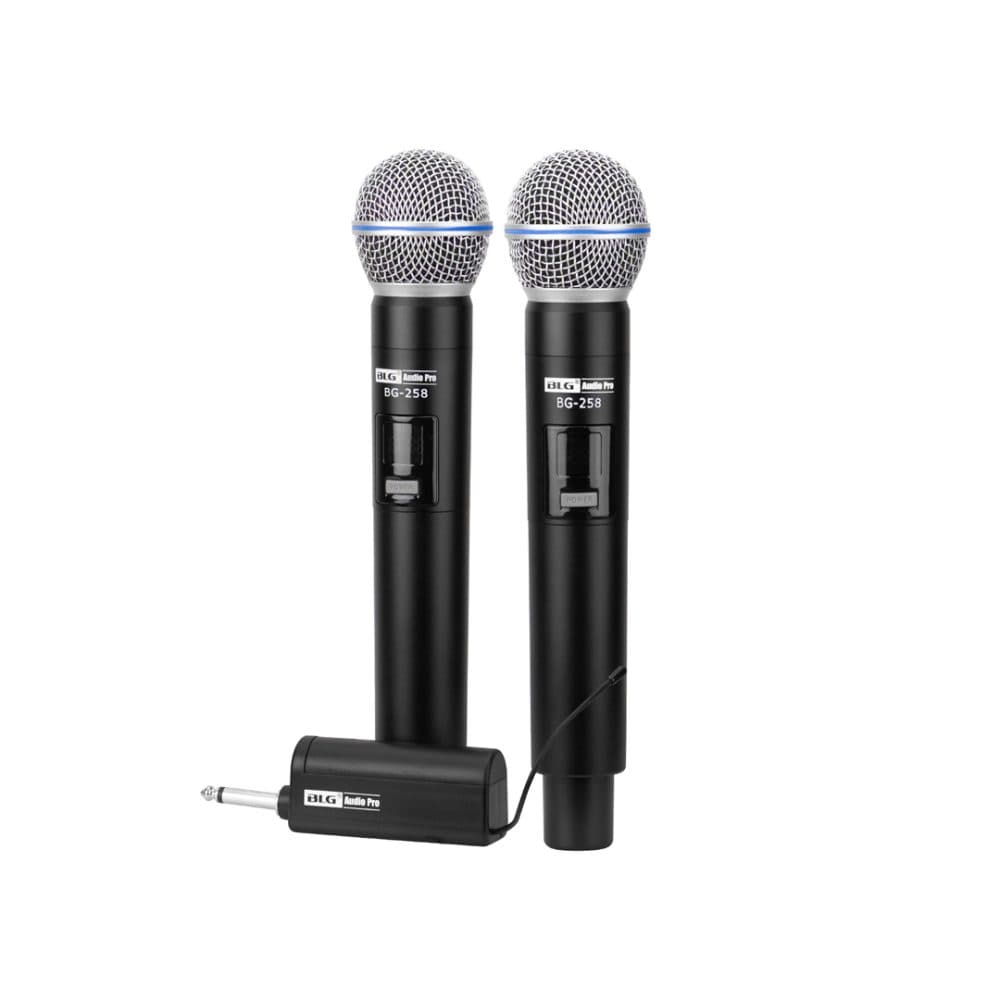 Microfone Blg Sem Fio 2 Microfone
