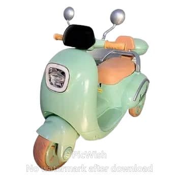 Mini Moto Eletrica Infantil Retro Deluxe 407