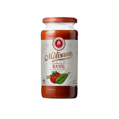 Molho De Tomate La Molisana Basilico Pote Vidrio 340G