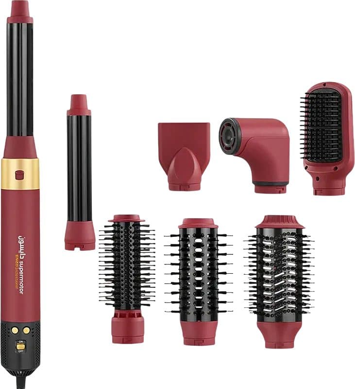 Kit Escova Secadora Enzo Vermelho 50