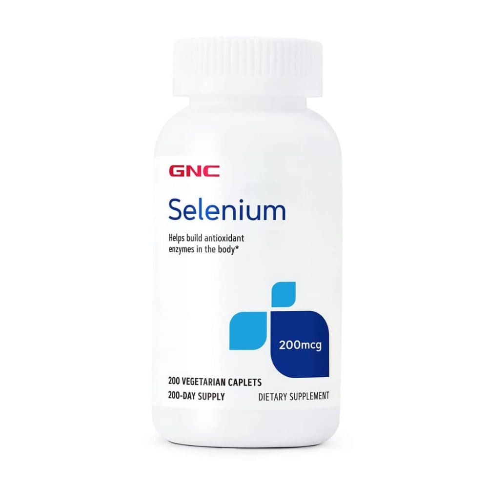 Selenium Vitamina Gnc 200 Capsulas