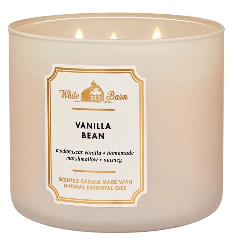 Vela Bath Body Works Vanilla Bean 429ML