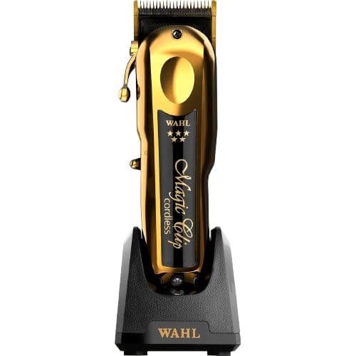 Maquina Cabelo Wahl Magic Clip Cordless Black Gold Bivolt