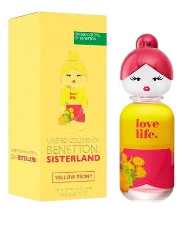 Benetton Sisterland Yellow Peony 80ML EDT