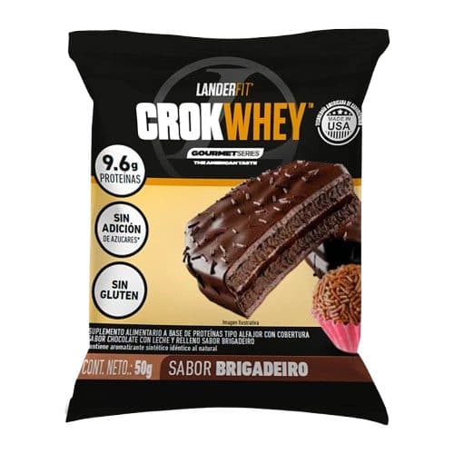 Alfajor Crokwhey Brigadeiro