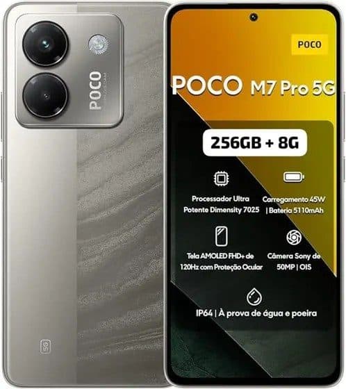 Xiaomi Poco M7 Pro 5G 256GB Silver