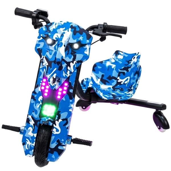 Scooter Triciclo Te 8X Audisat Camuflado