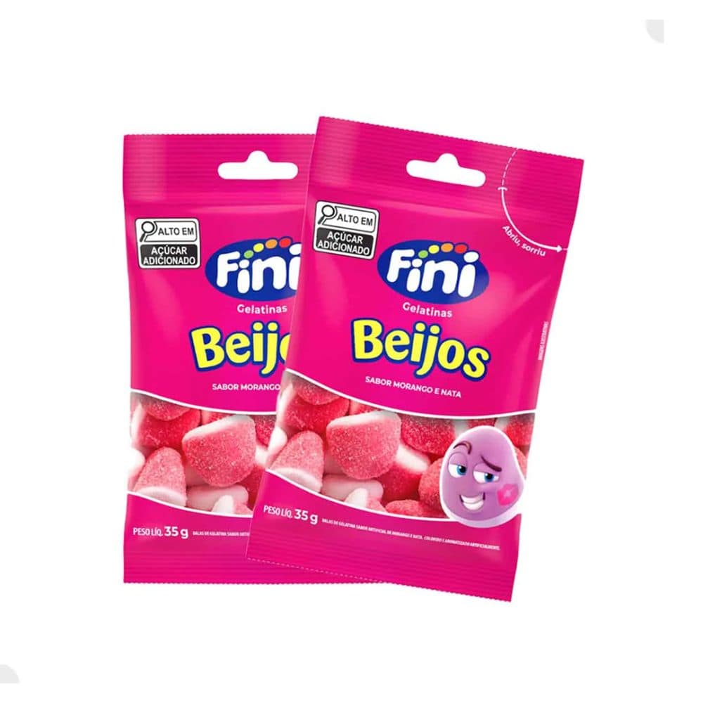Goma Fini Beijos 350G 10P