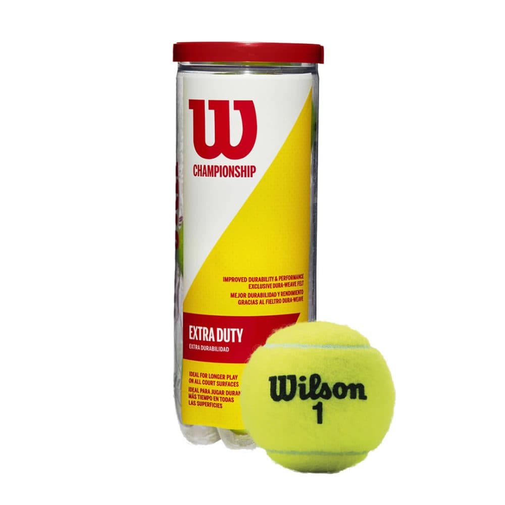 Pelota De Tenis Wilson Championship Extra Duty 3 Unidades