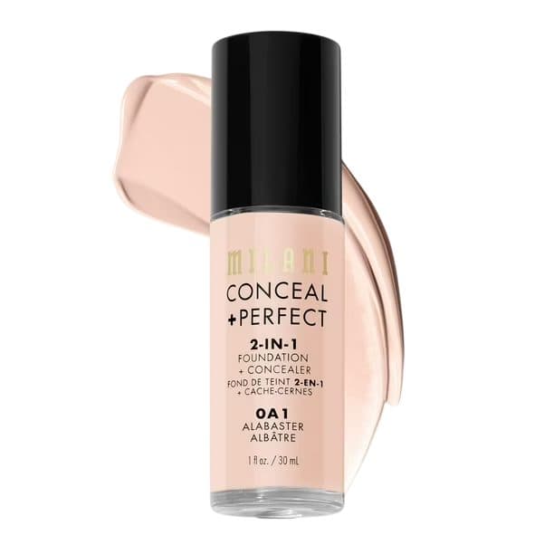Base Corretivo Milani Conceal Perfect 2 IN1 0A1 Albatre 30ML