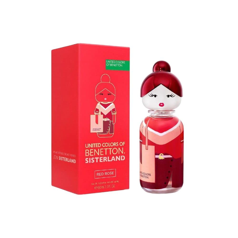 Benetton Sisterland Red Rose United Colors 80ML EDT