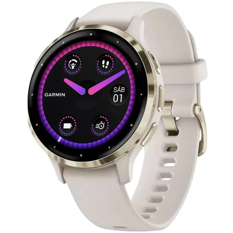 Garmin Venu 3S Ivory Soft Belezel 010 04