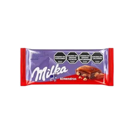 Chocolate Milka Almendras Barra 155G